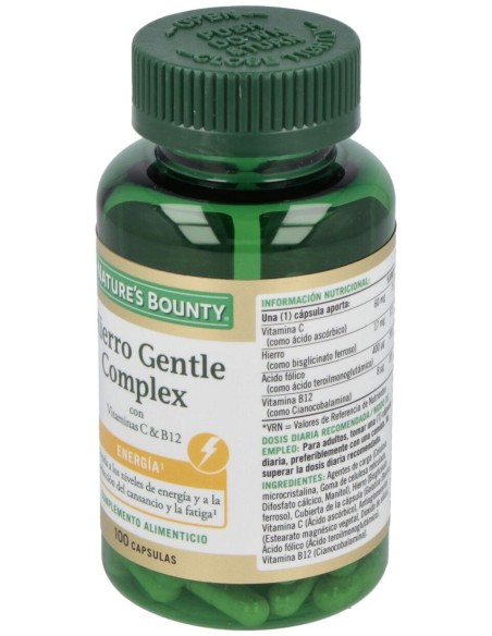 Hierro Gentle Complex 100Cap.