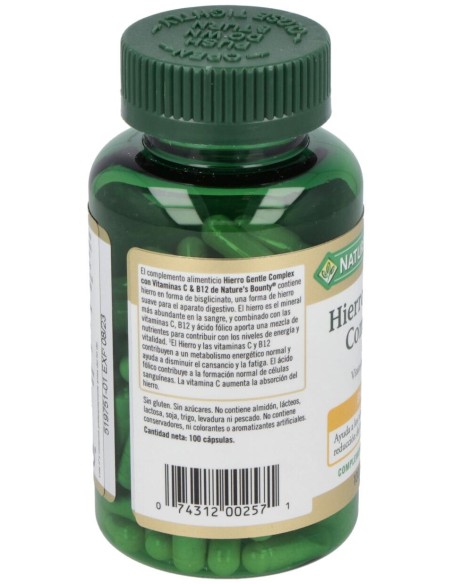 Hierro Gentle Complex 100Cap.