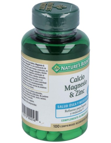 Calcio Magnesio Y Zinc 100Comp.