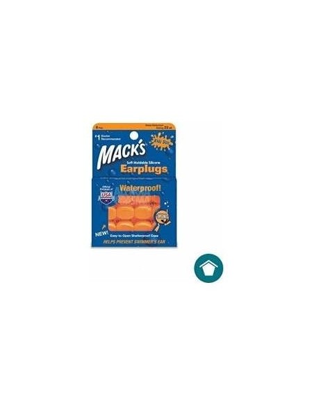 Tapon Oido Macks Silicona 12 Unidades Infantil