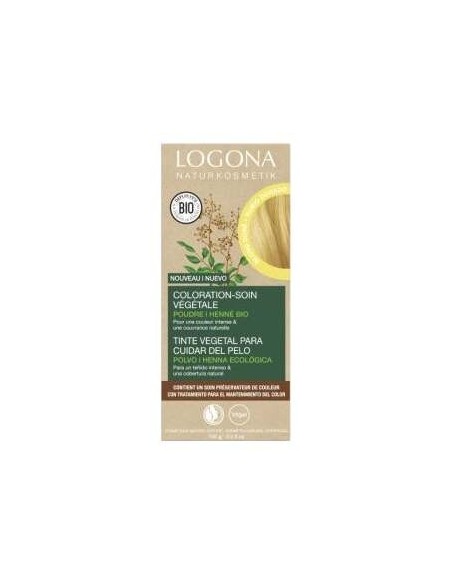 Colorante Vegetal Rubio Dorado 115Gr. Bio Vegan