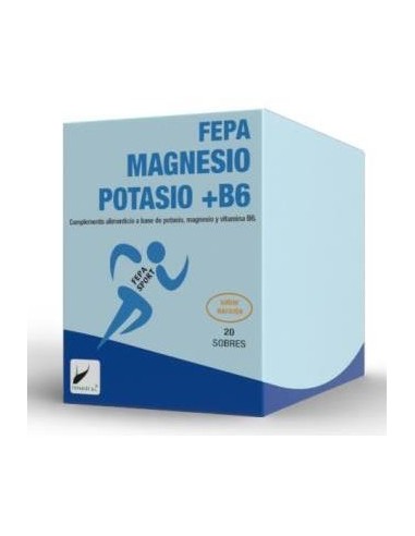 Fepadiet Fepa Sport Magnesio+Potasio+B6 Naranja 20Uds