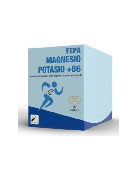 Fepadiet Fepa Sport Magnesio+Potasio+B6 Naranja 20Uds