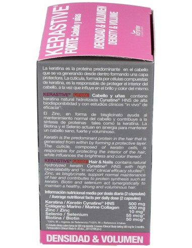 Kerastive Forte Cynatine 60Cap.