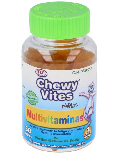 Chewy Vites Multivitaminas Plus Infantil 60Ud.