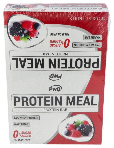 Protein Meal Barritas Frutas Del Bosque 12Uds.