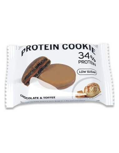 Pwd Nutrition Protein Cookie 34% Protein Chocolate Toffe 18X30G