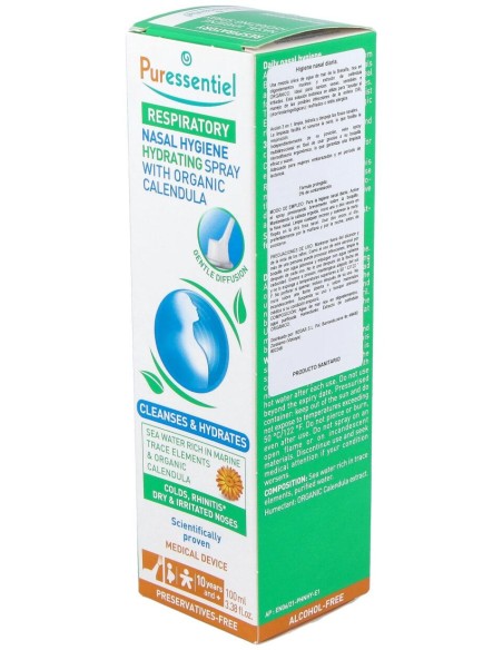 Spray Nasal Hidratante Con Calendula Bio 100Ml.
