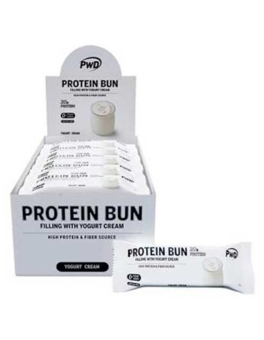 Pwd Nutrition Protein Bun Yogurt Cream Bio 15X60G