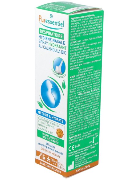 Spray Nasal Hidratante Con Calendula Bio 100Ml.