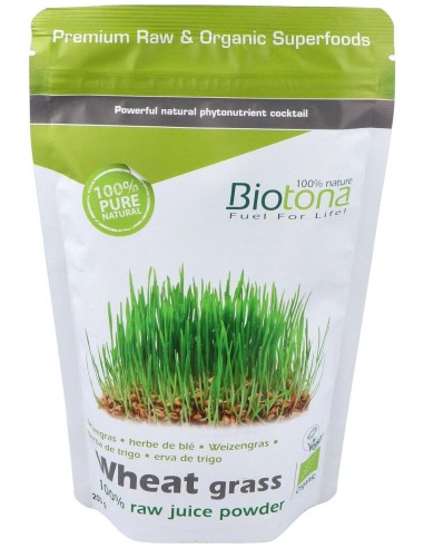 Wheat Grass Raw Jugo De Trigo 200Gr. Bio