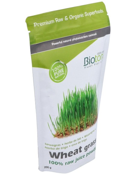 Wheat Grass Raw Jugo De Trigo 200Gr. Bio