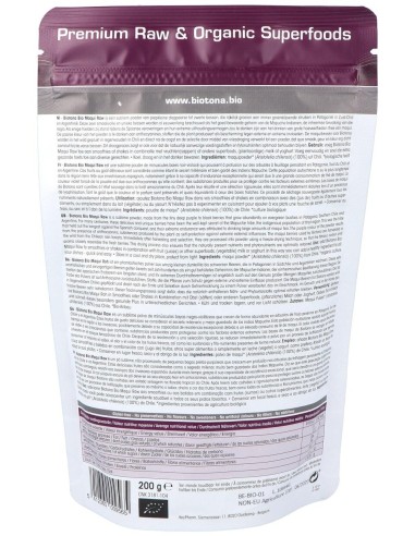 Maqui Raw 200Gr. Bio