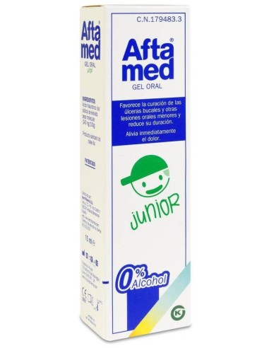 Aftamed Gel Bucal Junior, 15 Ml
