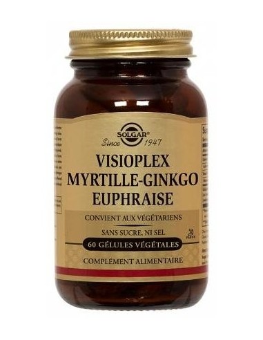 Solgar Visioplex Myrtilleginkgo Euphraise 60 G?Lules V?G?Tales