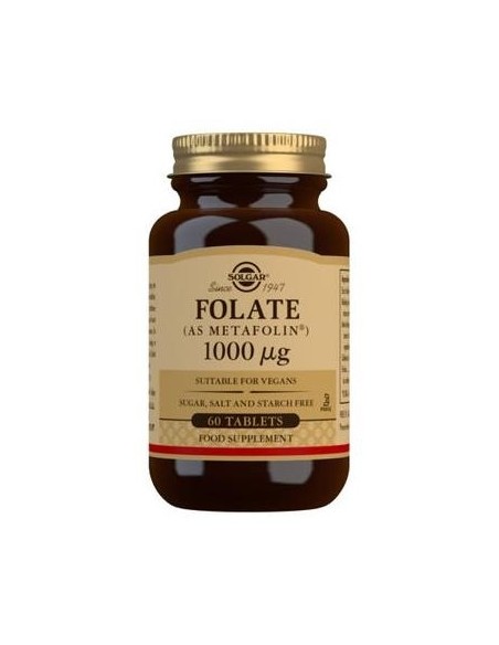 Solgar Folato Como Metafolin 1000Mcg 60Comp