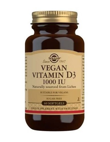 Vitamina D3 1000Ui (25Mcg) 60Cap.Blandas