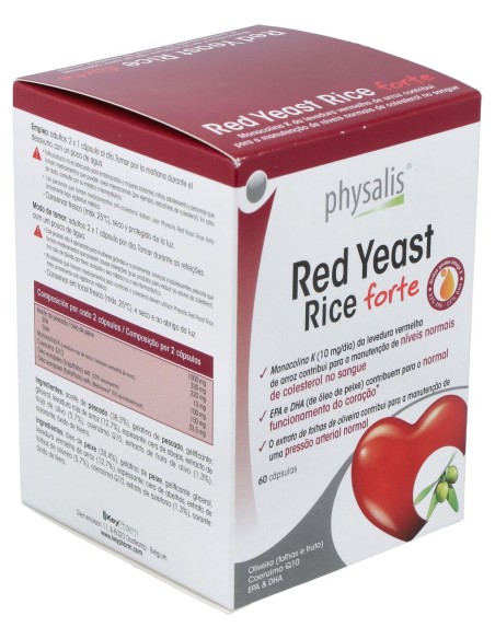 Levadura Roja De Arroz Q10 Forte 60Cap.