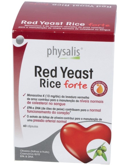 Levadura Roja De Arroz Q10 Forte 60Cap.