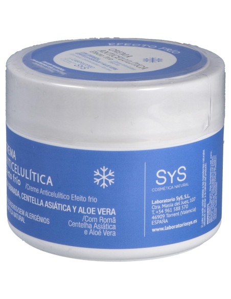 Sys Gel Crema Anticelulítico Frío 300Ml