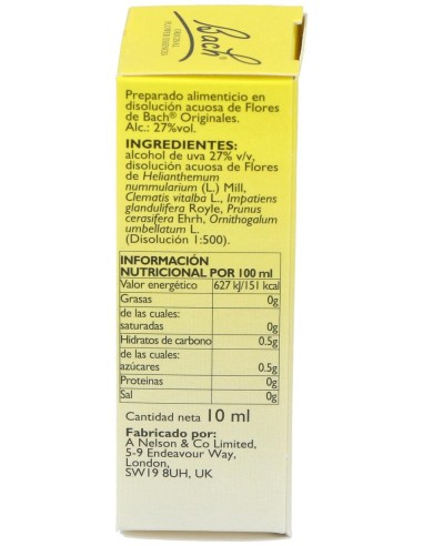Rescue Remedy Gotas 10Ml. Flores Bach