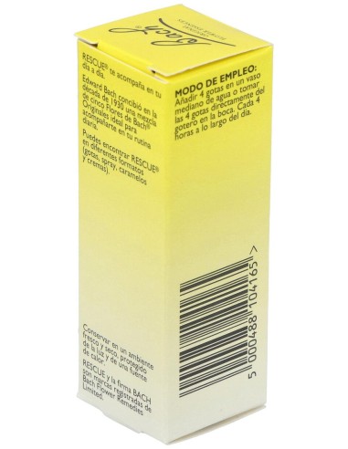 Rescue Remedy Gotas 10Ml. Flores Bach