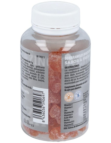 Neopeques Vitazinc 30 Caramel Mastic Neo