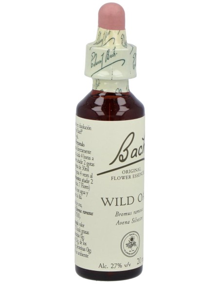 Flores Bach Wild Oat Avena Silvestre 20Ml.