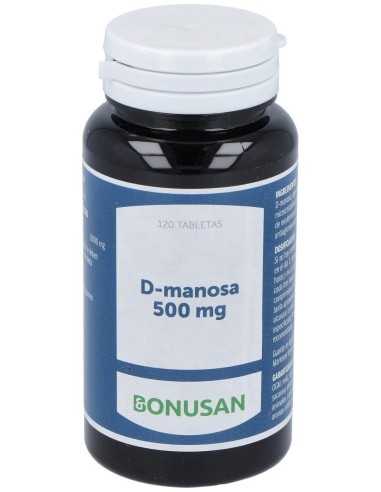 D-Manosa 500 Mg. - Bonusan - 120 Comprimidos