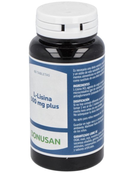 L-Lisina 500Mg. Plus 60Comp.