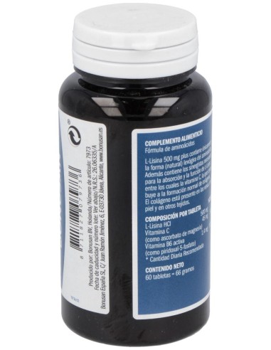 L-Lisina 500Mg. Plus 60Comp.