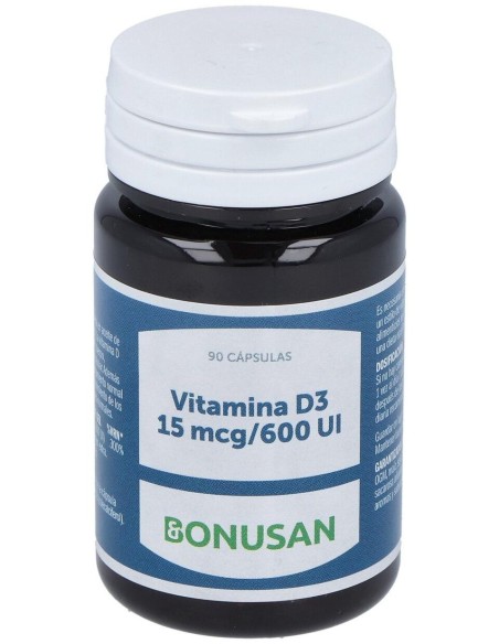 Bonusan Vitamina D3 15Mcg 90Caps