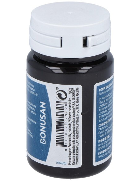 Bonusan Vitamina D3 15Mcg 90Caps