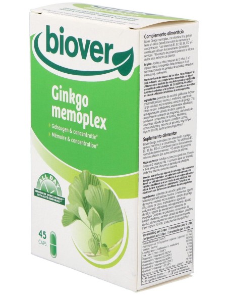Ginkgo Memoplex 45Cap.