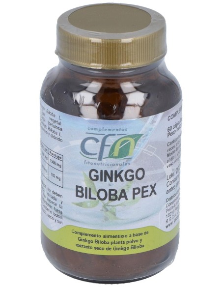 Ginkgo Biloba Pex 60Cap.