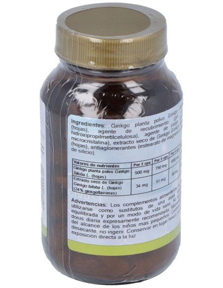 Ginkgo Biloba Pex 60Cap.