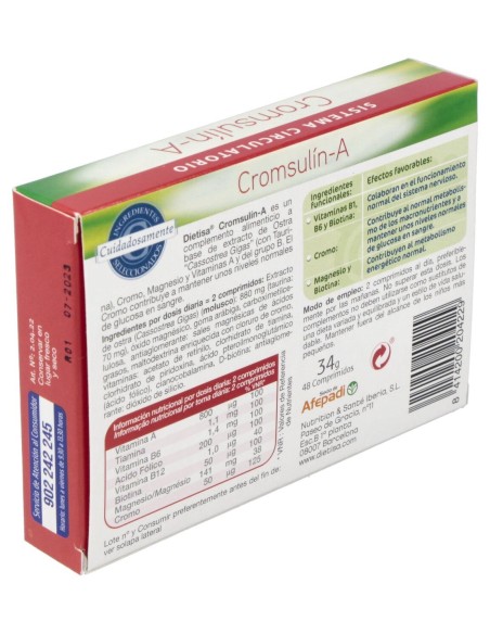 Cromsulin A (Diabetes) 48Comp