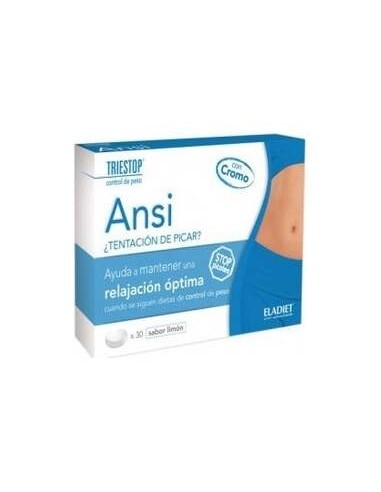 Triestop Ansi Quita Ansia Sabor Limon 30Comp.