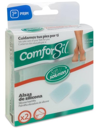 Comforsil Alzas Silicona Dismetría 3 Mm, 2 Unidades