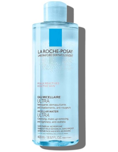 La Roche-Posay Agua Micelar Ultra Piel Reactiva 400Ml