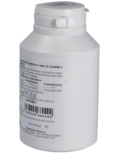 Colageno Con Magnesio 270Comp. Amlsport