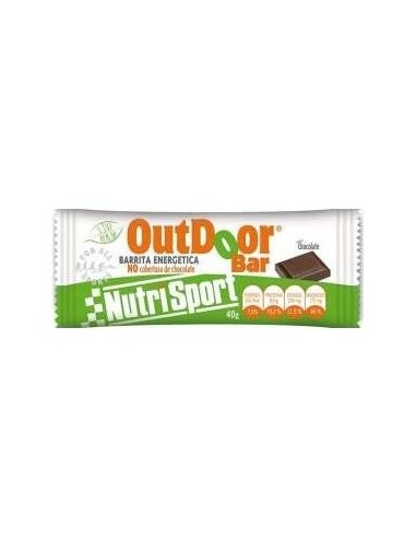 Nutrisport Nutrisport Barritas Outdoor S/Cobertura Chocolate 20G