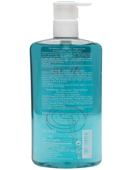 Avène Cleanance Gel Limpiador, 400 Ml