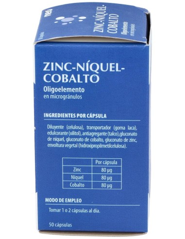 Zinc-Niquel-Cobalto Microgranulos Neo 50Cap.