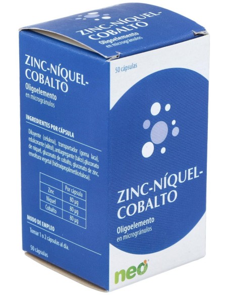 Zinc-Niquel-Cobalto Microgranulos Neo 50Cap.