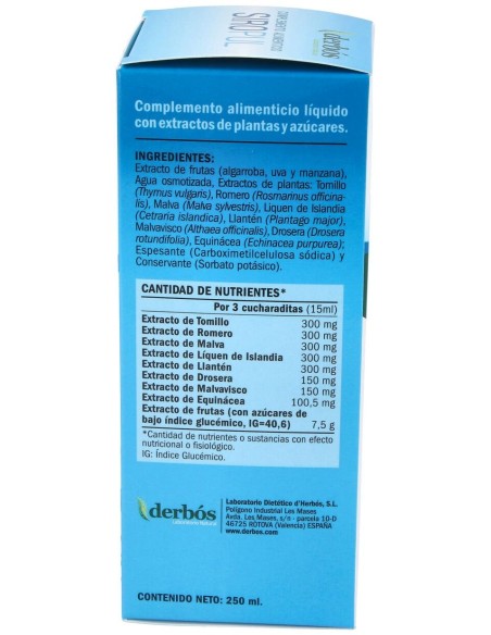 Siropul Jarabe 250Ml.