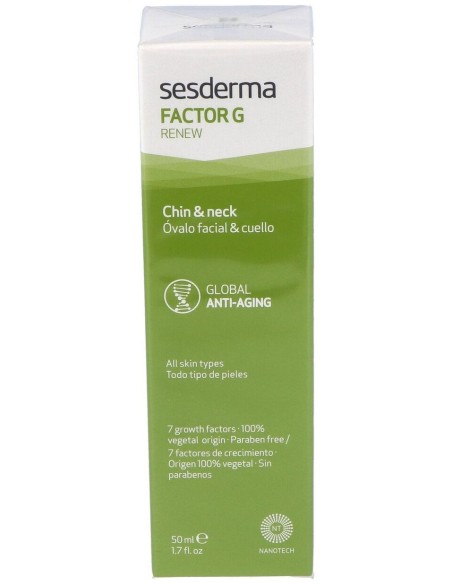 Sesderma Factor G Renew Óvalo Facial Y Cuello, 50 Ml