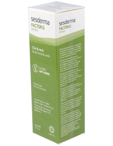 Sesderma Factor G Renew Óvalo Facial Y Cuello, 50 Ml