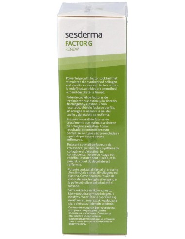 Sesderma Factor G Renew Óvalo Facial Y Cuello, 50 Ml