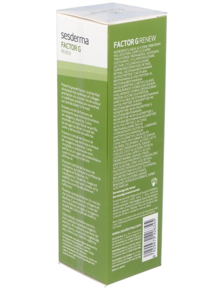 Sesderma Factor G Renew Óvalo Facial Y Cuello, 50 Ml